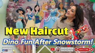 🌟❄️ Nayi Look Aur Dino Kids Ka Adventure! ✂️🦖 #trendingnow #viralvideo