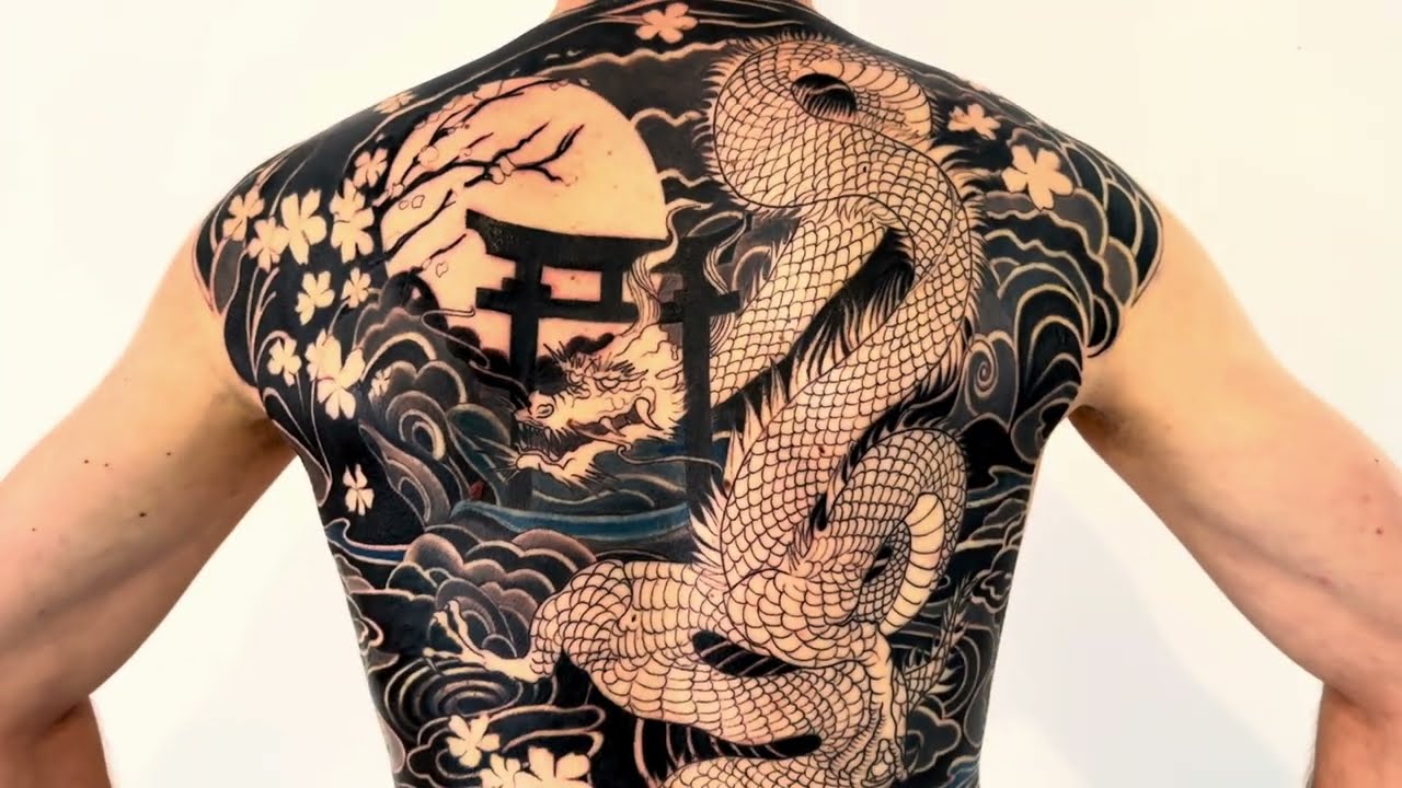 Unique Full Back Tattoos