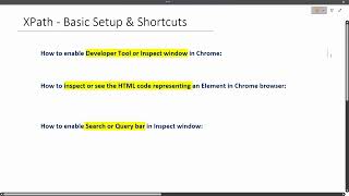 XPath - Basic Setup & Shortcuts #2