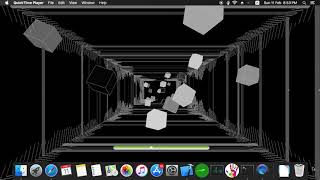Audio visualization with processing.js