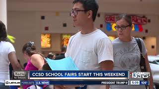 CCSD school fairs start this weekend