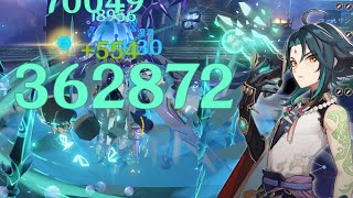 魈ガチパで行くv4.6深境螺旋【原神】