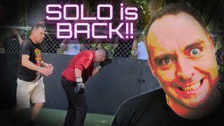 The Most Epic Backyard Fight of all Time | Solo vs Pappas