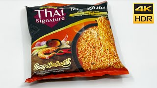 Yum Yum Thai Signature 🇹🇭 Tom Yum Soup Noodles 🍜 100g (Short Version)