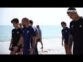 바닷가 훈련이 그들에게 미치는 영향 at the beach ชายทะเล thai mless challenge in hua hin u0026 bangkok