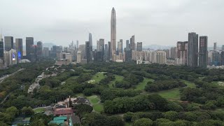 DJI Mini 3 Pro 深圳福田平安金融中心遠景(Shenzhen, China)11042023