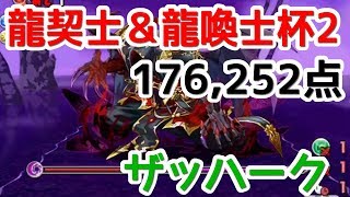 龍契士＆龍喚士杯2 ザッハーク×シグマパ 17万6252点・王冠狙い【直撮り】