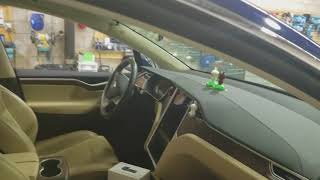 Tesla model X dash cam. Blackvue Dr750s-1CH on Tesla