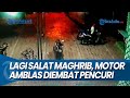 MALING MOTOR DI HALAMAN MASJID, Gasak Scoopy Saat Ditinggal Salat Pemilik