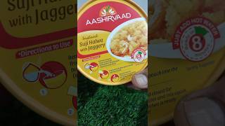 AASHIRVAAD Instant Suji Halwa #shorts #food #youtubeshorts