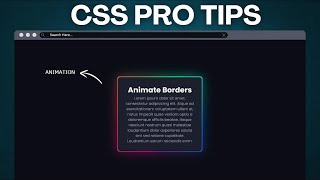 Learn CSS Border Animations in 6 Minutes