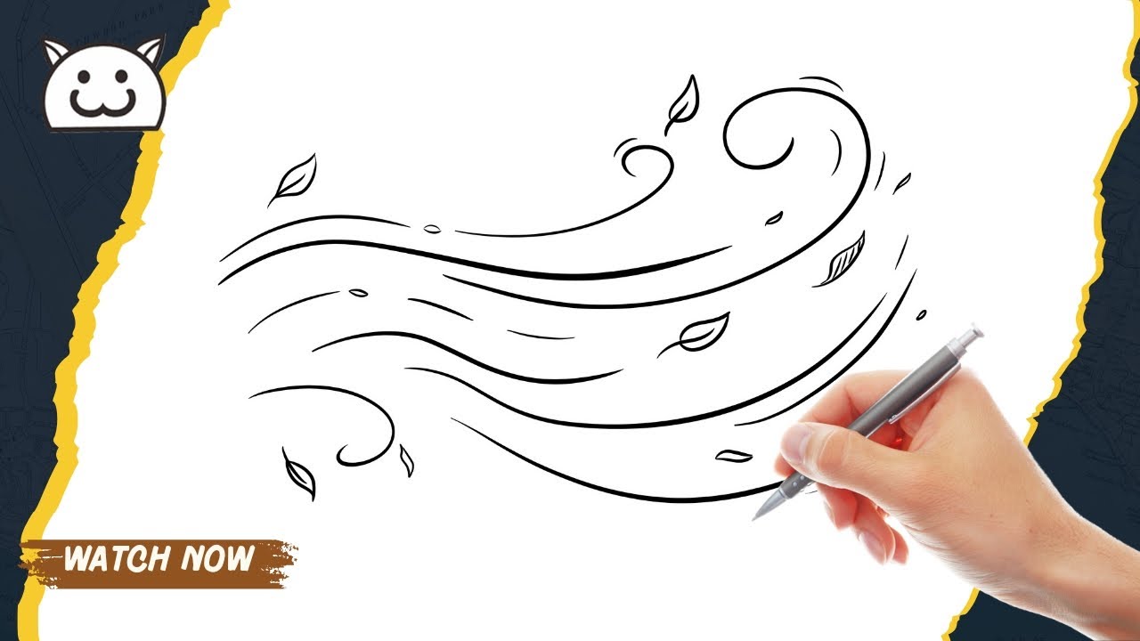 How To Draw Wind Youtube