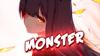 Nightcore - Monster (Lyrics) [NMV]