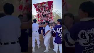 岩岡神社秋祭り上村地区