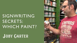 Signwriting Tips: Which paint should you use?