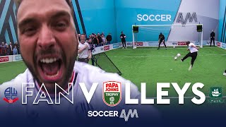 Fan Volleys Papa John's Trophy SPECIAL! 🏆 | Bolton vs Plymouth 💥