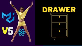 🟢 Material UI 5 Drawer #6 material UI responsive navbar