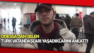 Odessa'dan Gelen Türk Kafilesi Hamzabeyli Sınır Kapısı'nda