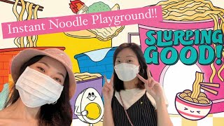 Slurping Good! Instant-Noodle Playground | Vlog | Dionne. T