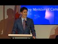 Prime Minister Trudeau delivers remarks at the Element AI Office Launch Reception