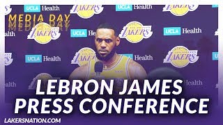 Lakers Media Day: LeBron James Press Conference