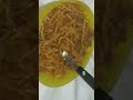 zbliżenie na spagetti