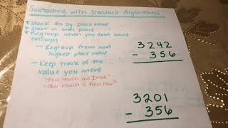 4.NBT.4 - Subtraction using Standard Algorithm