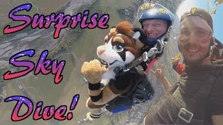 SURPRISE SKYDIVE! *also in costume*