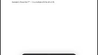 MATH 201: induction example 2