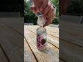 Opening the Japanese Ramune drink (lychee flavor) #japan #drink