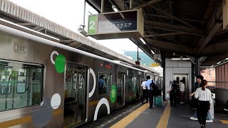 【けいはんな線土砂流入】新石切駅2番線で折り返すコスモスクエア行き　大阪メトロ32654F