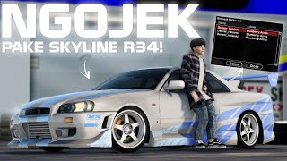 PERTAMA KALI NGOJEK PAKE SKYLINE!! GTA SAMP