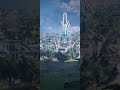 PSO2 New Genesis Central Aelio Scenery for Live Wallpaper - 1440x3200 Short