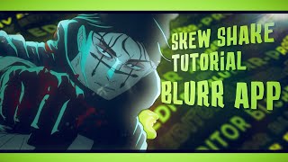 Y SKEW SHAKE TUTORIAL | TikTok shake like spr and .axult ( Blurr app)