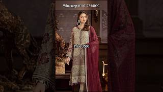 Chiffon fully Embroidered suit | New arrival | fancy suit #clothes #mariab #unstitched #newarrivals