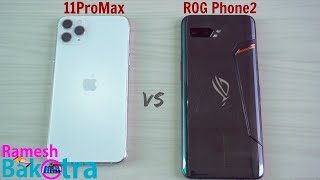 iPhone 11 Pro Max vs Asus ROG Phone 2 SpeedTest and Camera Comparison