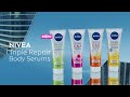 new nivea vitamin body serum powered by triple bright formula for brighter glowing skin