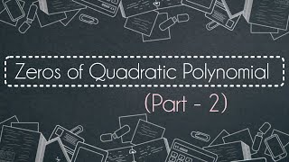 Zeroes of polynomial Class 9th || (part 2) more examples @MathMarvels-pri