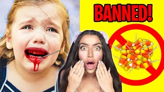 SCARIEST Things Found In HALLOWEEN CANDY.. (CHOCOLATE BUG, BANDAID GUM, NEEDLE CANDY CORN, & MORE!)