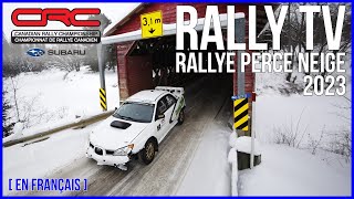 CRC TV: Rallye Perce Neige 2023 - En Français