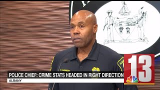 Albany police chief: Crime stats headed in right direction