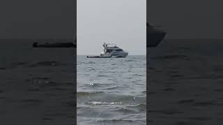 5 star luxury yacht in juhu beach #shorts #viral #sea #ocean