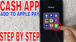 ✅ How To Add Cash App Card To Apple Pay 🔴