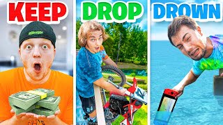 EXTREME Keep, Drop, or Drown Challenge!