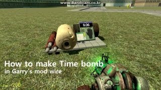 [Gmod] How to make Time bomb in Garry's mod wire