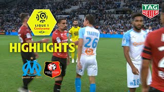 Olympique de Marseille - Stade Rennais FC ( 2-2 ) - Highlights - (OM - SRFC) / 2018-19