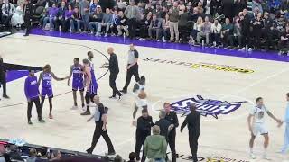 WATCH - KINGS FANs GOES WILD AFTER STEVE KERR GOT TECHNICAL FOUL IN TONIGHTS GAME AT GOLDEN 1 CENTER