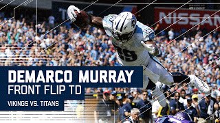 DeMarco Murray's Crazy Front Flip TD! | Vikings vs. Titans | NFL