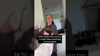 Pov Showing Mom Something