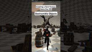 destructible objects #unity3d #indiegamedev #darkfantasy